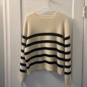 Zara stripped sweater size small